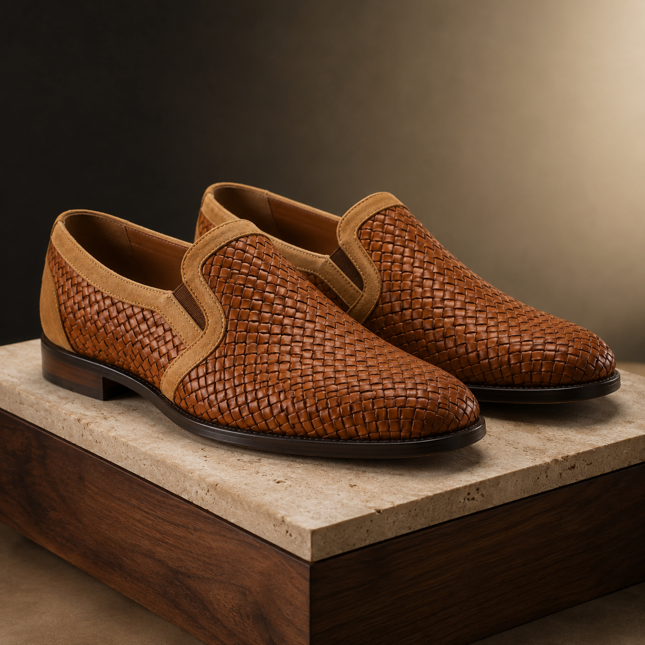 Torino Caramel Slip-on
